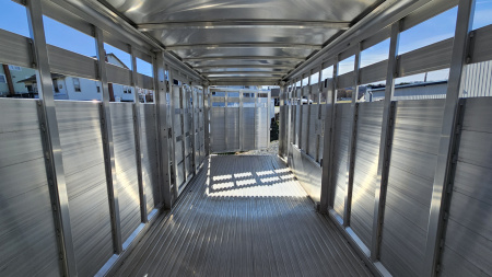 New 2026 Featherlite Trailers GOOSENECK 8127 7X20TA Stock / Stock Combo Trailer