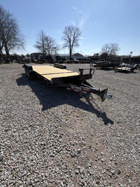 New 2026 Behnke TBCT2016ET Tilt Trailer 83x20 PARTIAL TILT (GVW:16000) BLACK