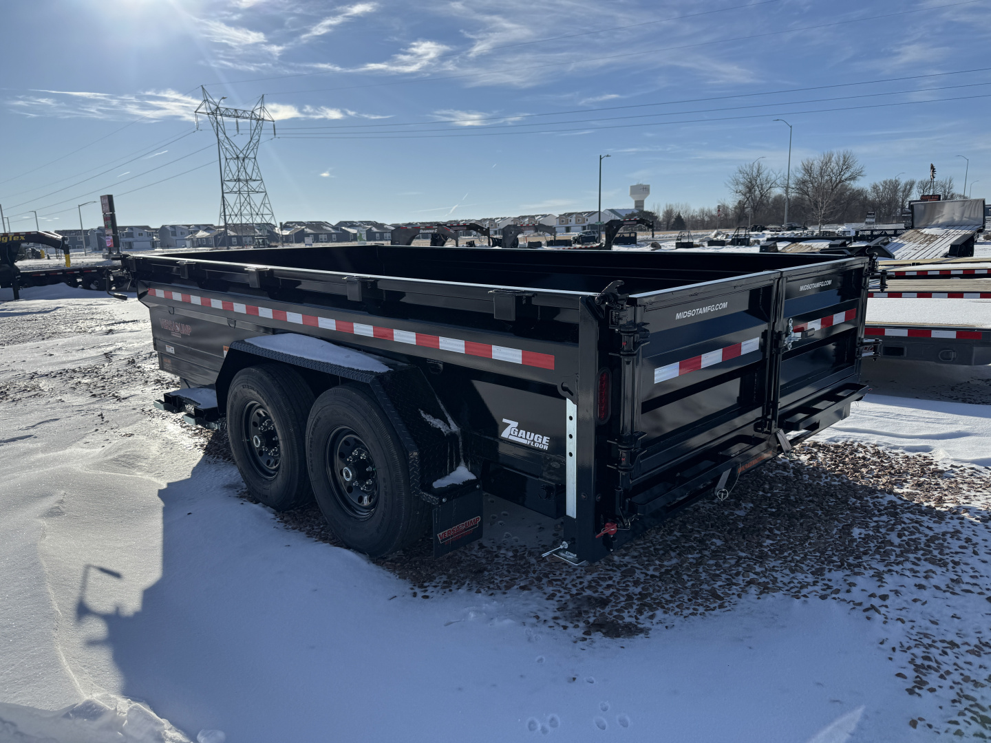 New 2026 Midsota HV14 15.4k Dump Trailer