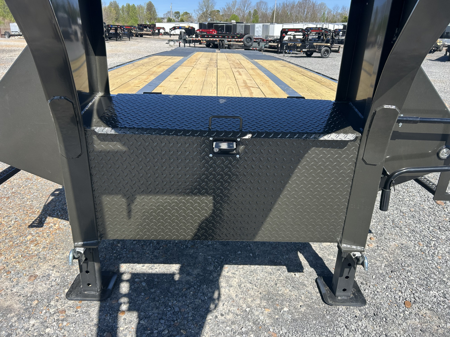 New 2026 MAXXD Gooseneck Flatbed Trailer | 102" x 30' 25K GVWR