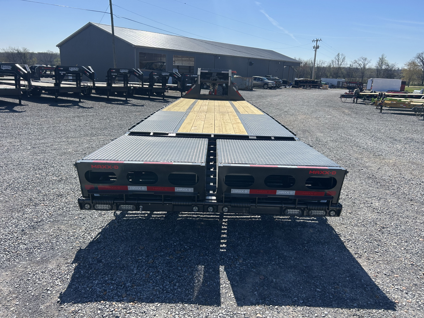 New 2026 MAXXD Gooseneck Flatbed Trailer | 102" x 30' 25K GVWR