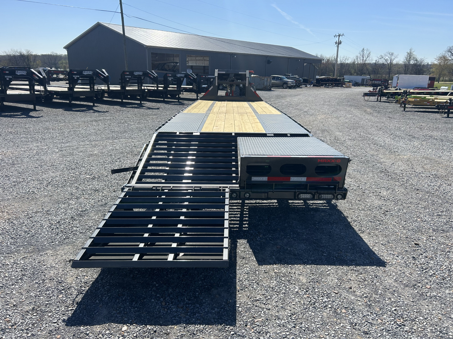 New 2026 MAXXD Gooseneck Flatbed Trailer | 102" x 30' 25K GVWR