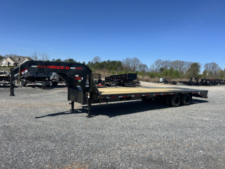 New 2026 MAXXD Gooseneck Flatbed Trailer | 102  x 30' 25K GVWR