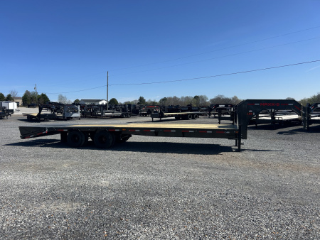 New 2026 MAXXD Gooseneck Flatbed Trailer | 102" x 30' 25K GVWR