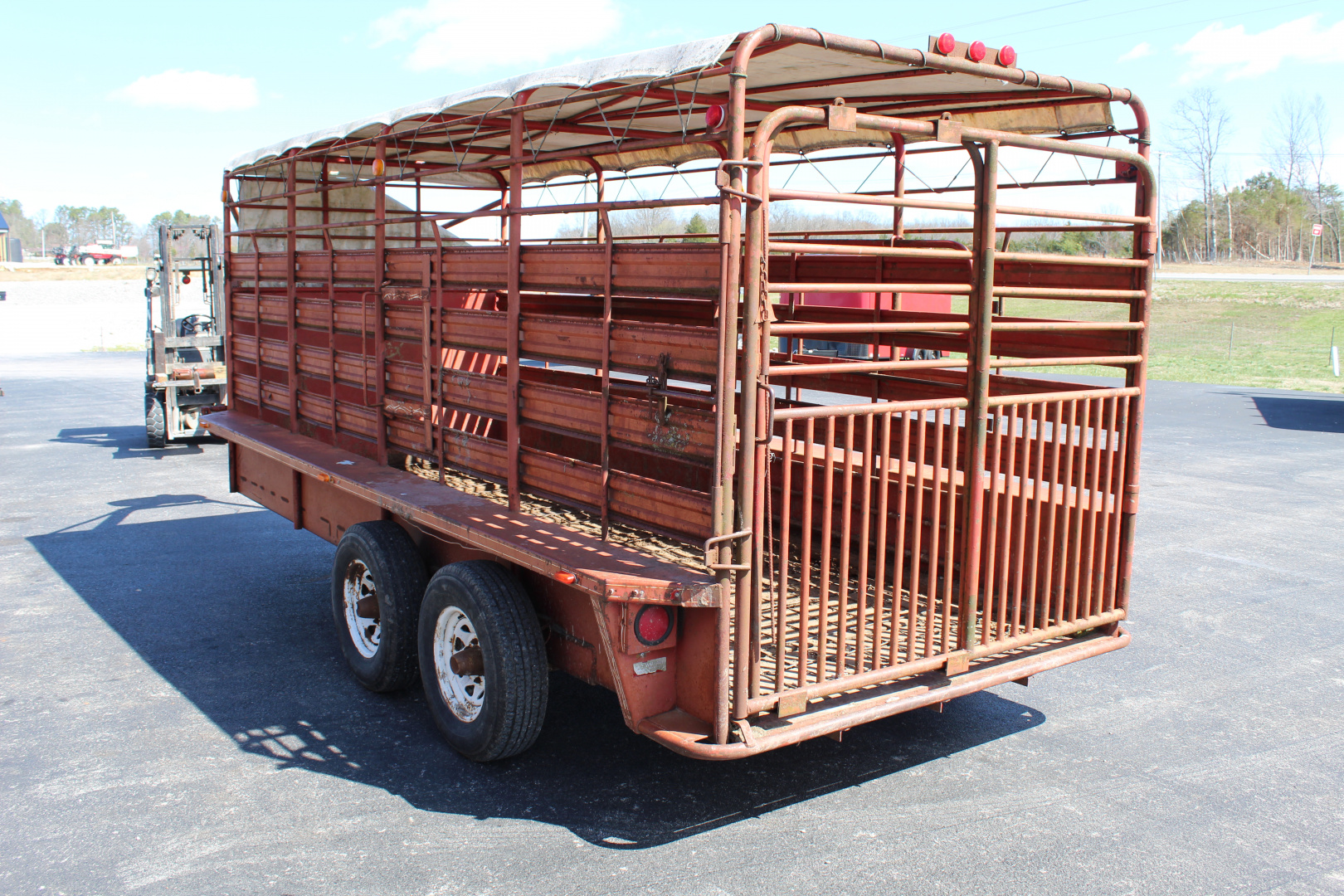 Used 1990 WW GOOSENECK Stock / Stock Combo Trailer