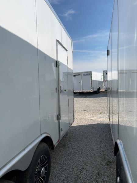 New 2026 Sure-Trac 8.5 x 16 14K Contractor Pro Double Rear Door Cargo / Enclosed Trailer
