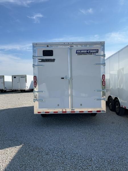 New 2026 Sure-Trac 8.5 x 16 14K Contractor Pro Double Rear Door Cargo / Enclosed Trailer