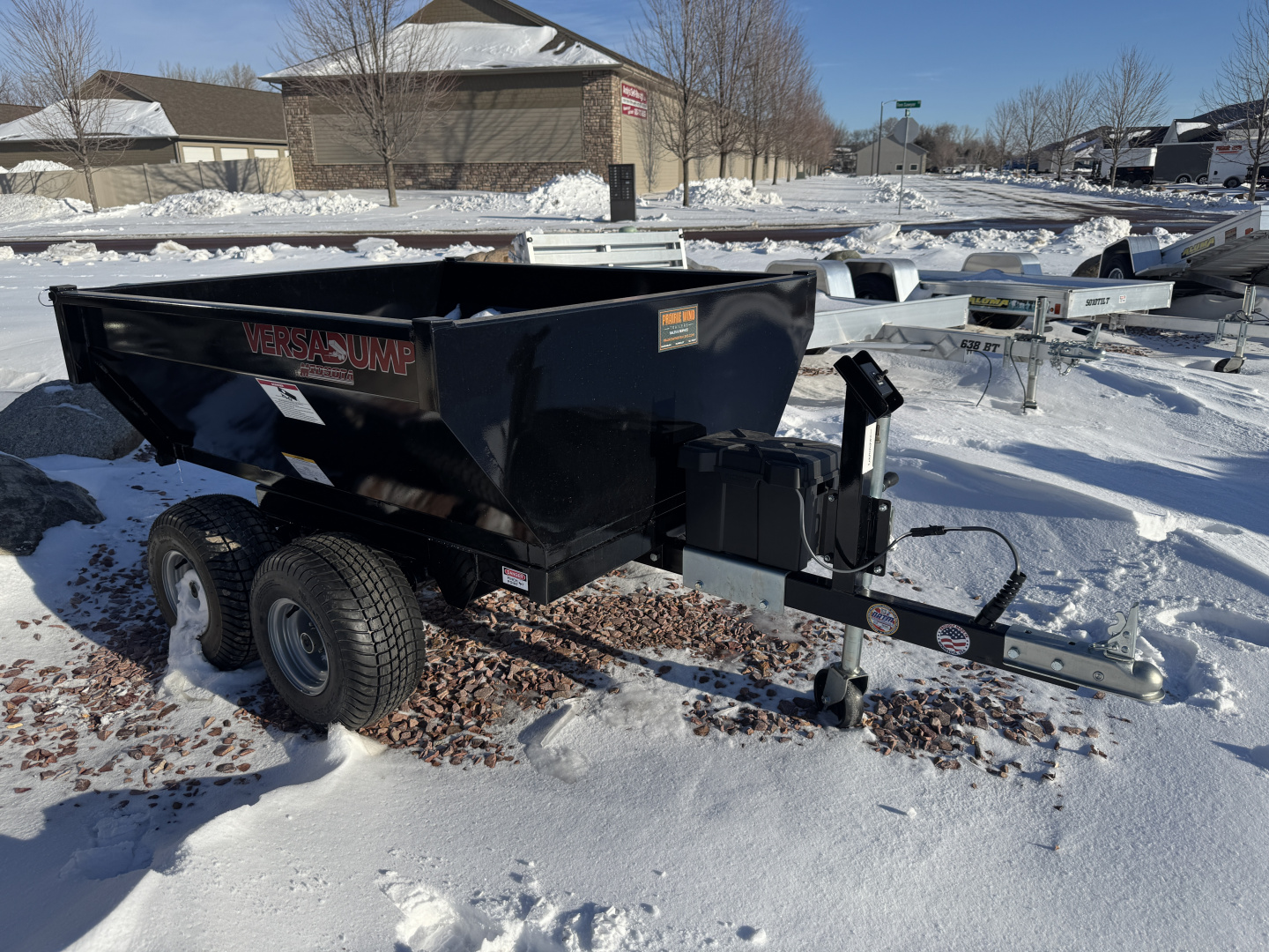 New 2026 Midsota 36x5 3.5k Mini Dump Dump Trailer