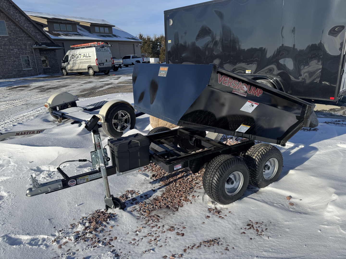 New 2026 Midsota 36x5 3.5k Mini Dump Dump Trailer