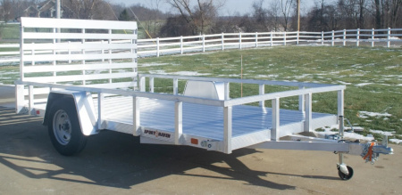 New 2026 Sport Haven 6x10 Deluxe Utility Trailer