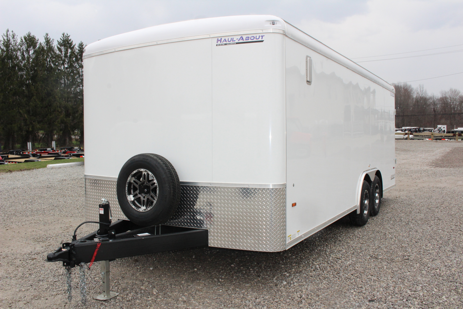New 2026 Haul About LEOPARD 8.5' x 20' Cargo / Enclosed Trailer - 9990#GVW - RAMP DOOR