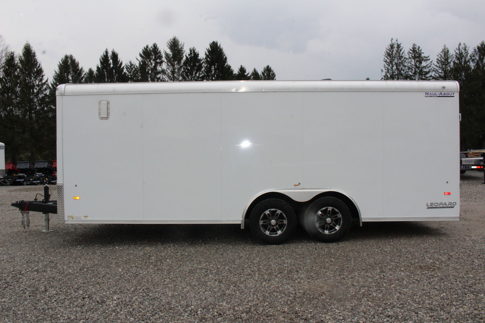 New 2026 Haul About LEOPARD 8.5' x 20' Cargo / Enclosed Trailer - 9990#GVW - RAMP DOOR