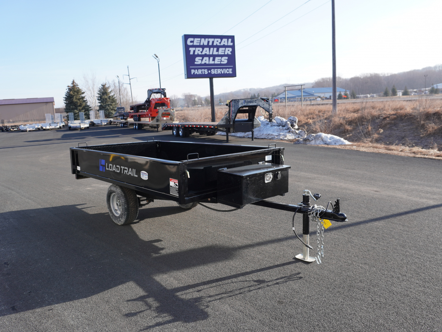 New 2026 Load Trail 5'x8' Urban Dump Trailer