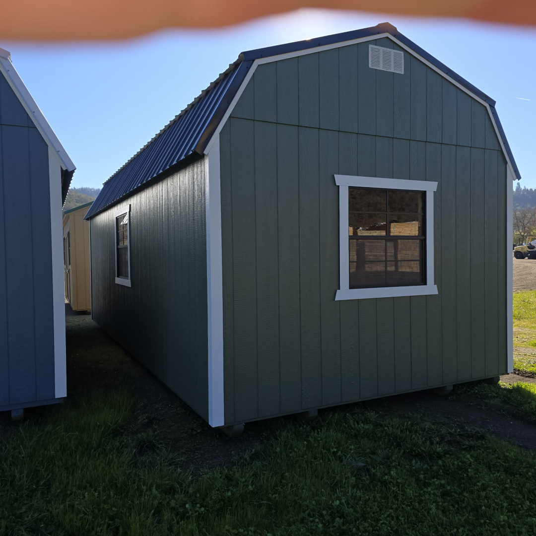New 2026 T11798 Old Hickory WLBX 12X24 Barn Cabin UPGRADES WORKBENCH, TECH SHIELD