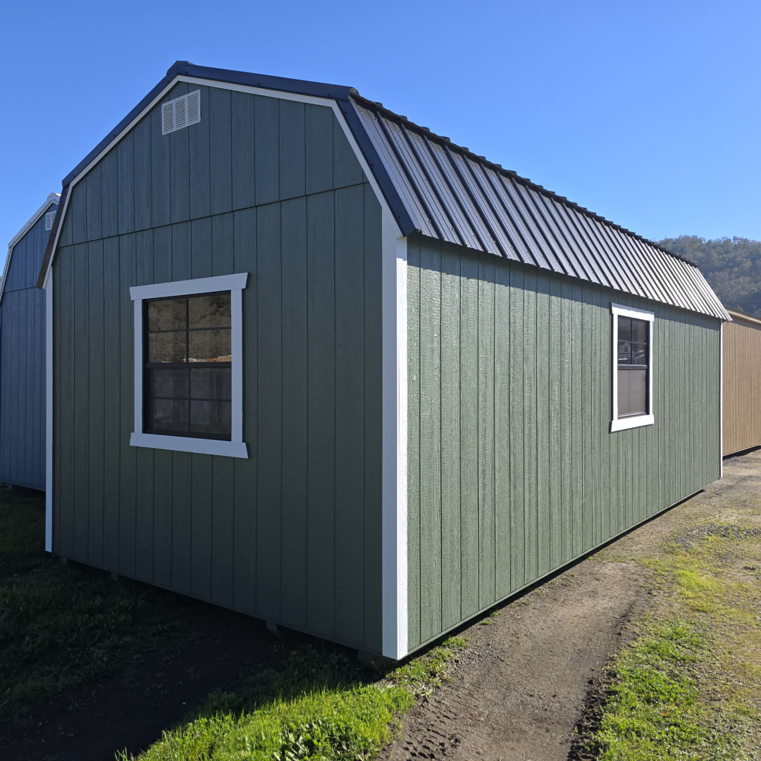 New 2026 T11798 Old Hickory WLBX 12X24 Barn Cabin UPGRADES WORKBENCH, TECH SHIELD