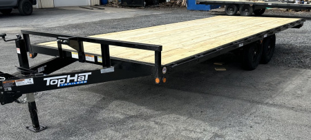 New 2026 Top Hat 20X96 MDO Deckover Trailer