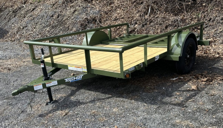 New 2026 Top Hat 6.5X10 DSP Utility Trailer