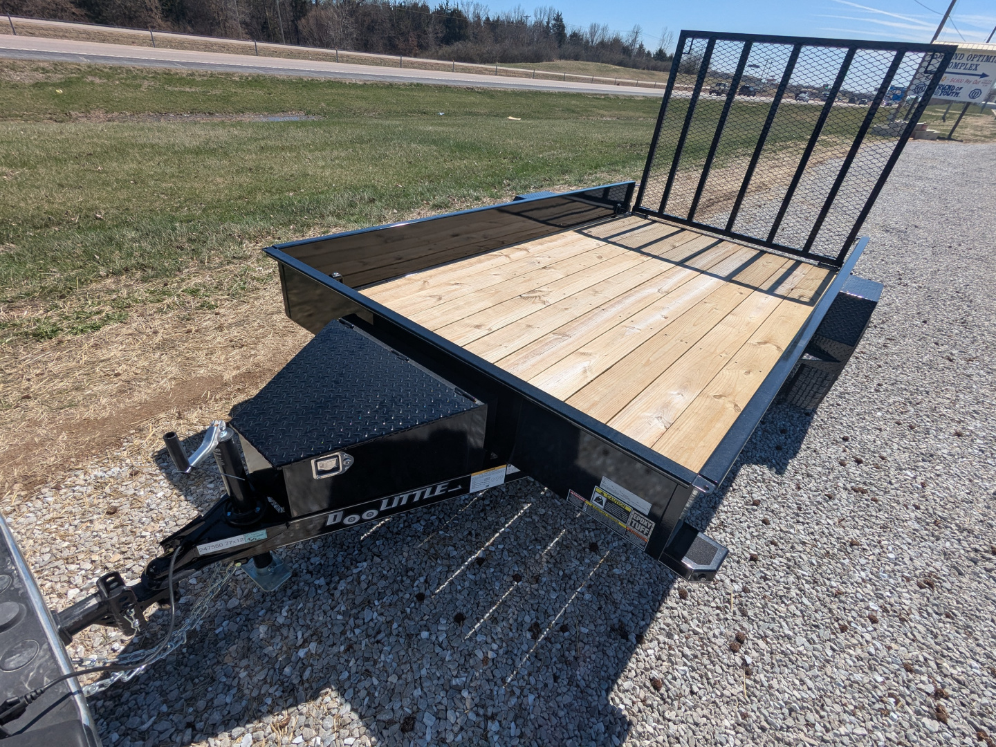 New 2026 Doolittle Trailers 77x12 Utility Trailer