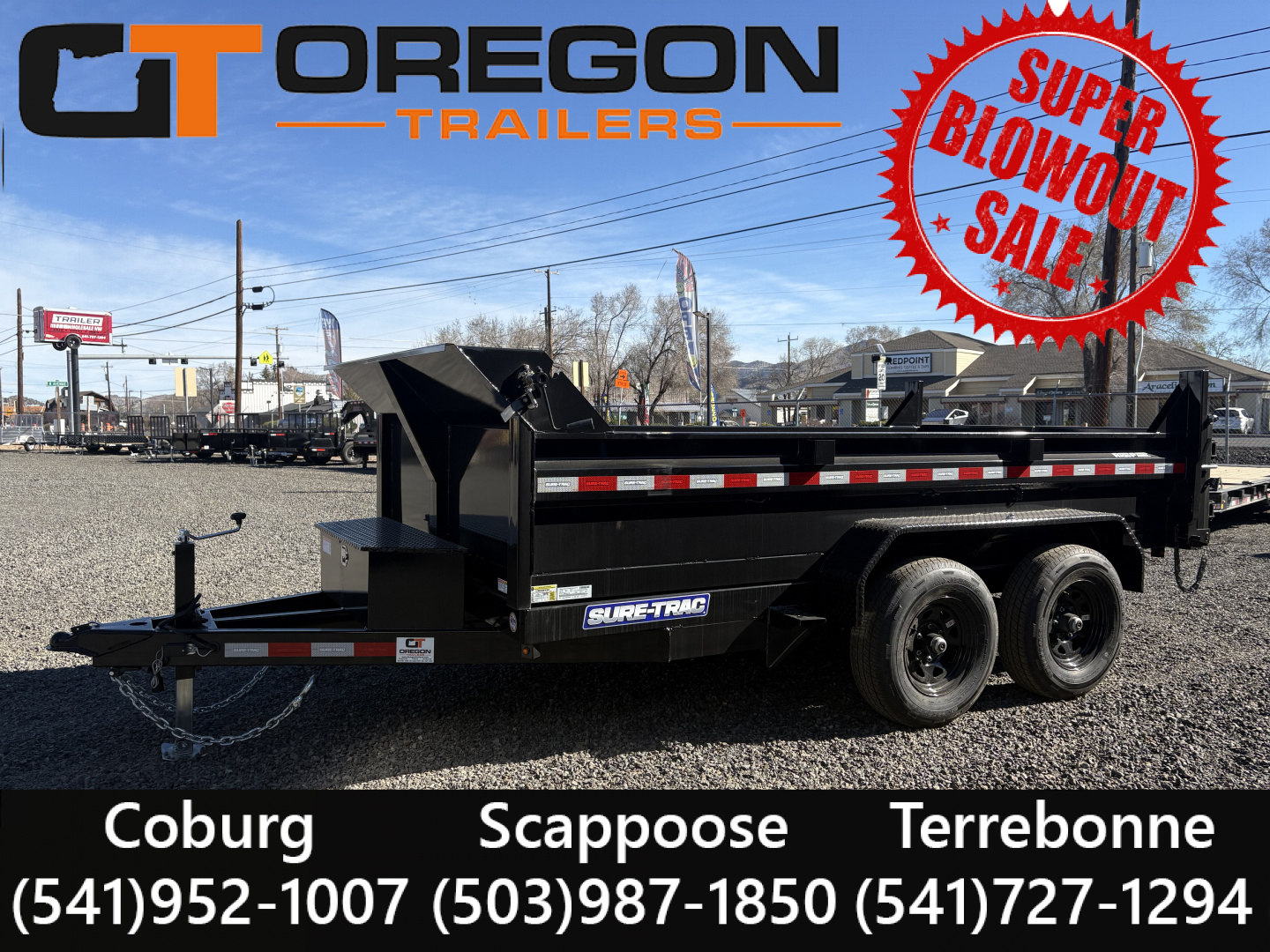 New 6x12 TA 10K Sure-Trac LP Dump