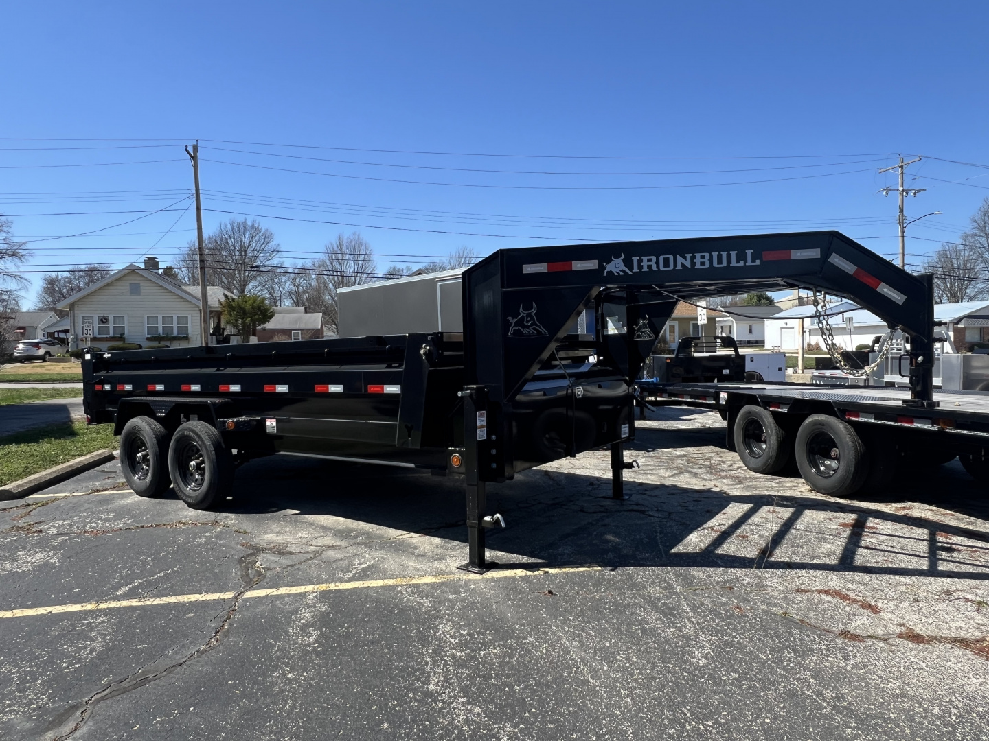New 2026 Iron Bull 83" x 16' Dump Trailer
