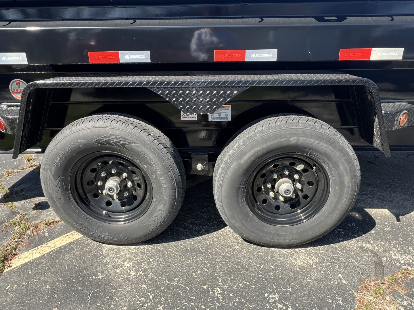 New 2026 Iron Bull 83" x 16' Dump Trailer