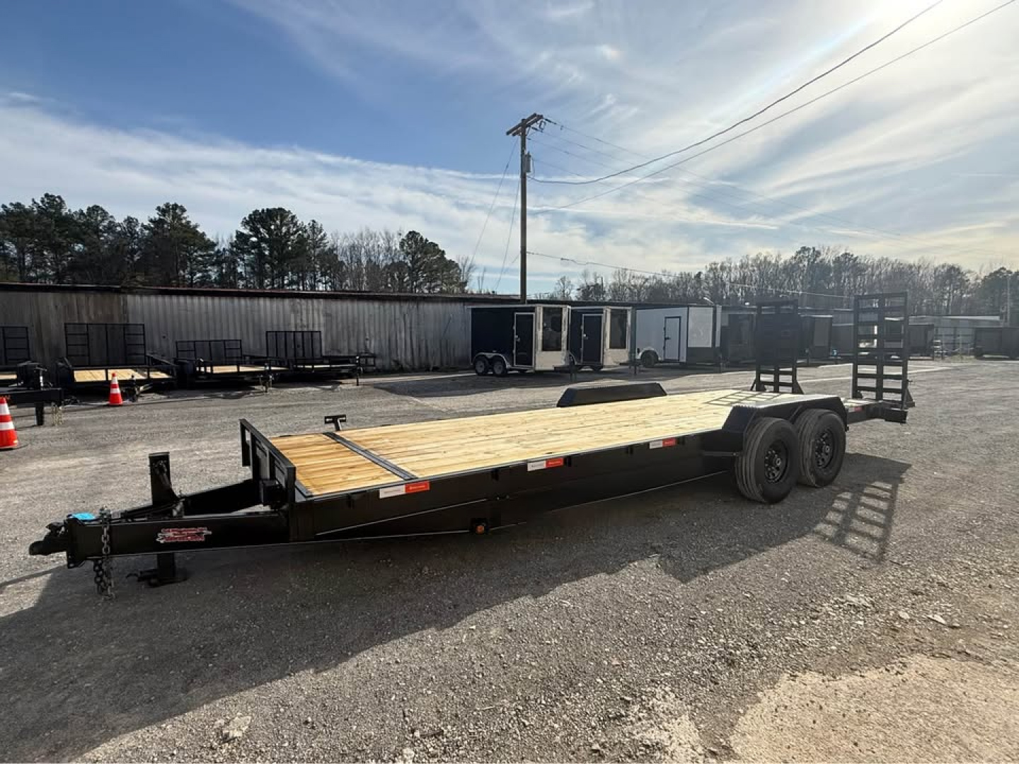 New 2026 Oak Ridge 83x24 16k Equipment Trailer