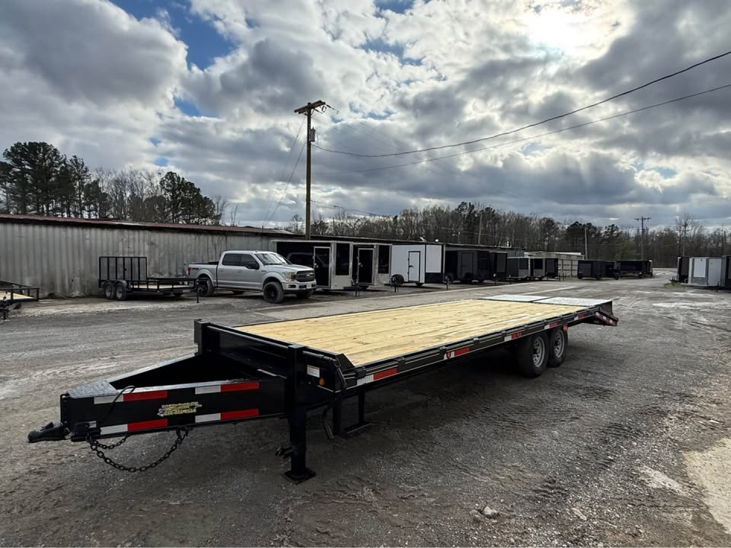 New 2026 Oak Ridge 8x25 14k Deckover Trailer