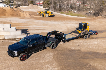 New 2026 Iron Bull 102X26 GOOSENECK Equipment Trailer 10K AXLES DRIVE OVER FENDERS & RAMPAGE RAMPS