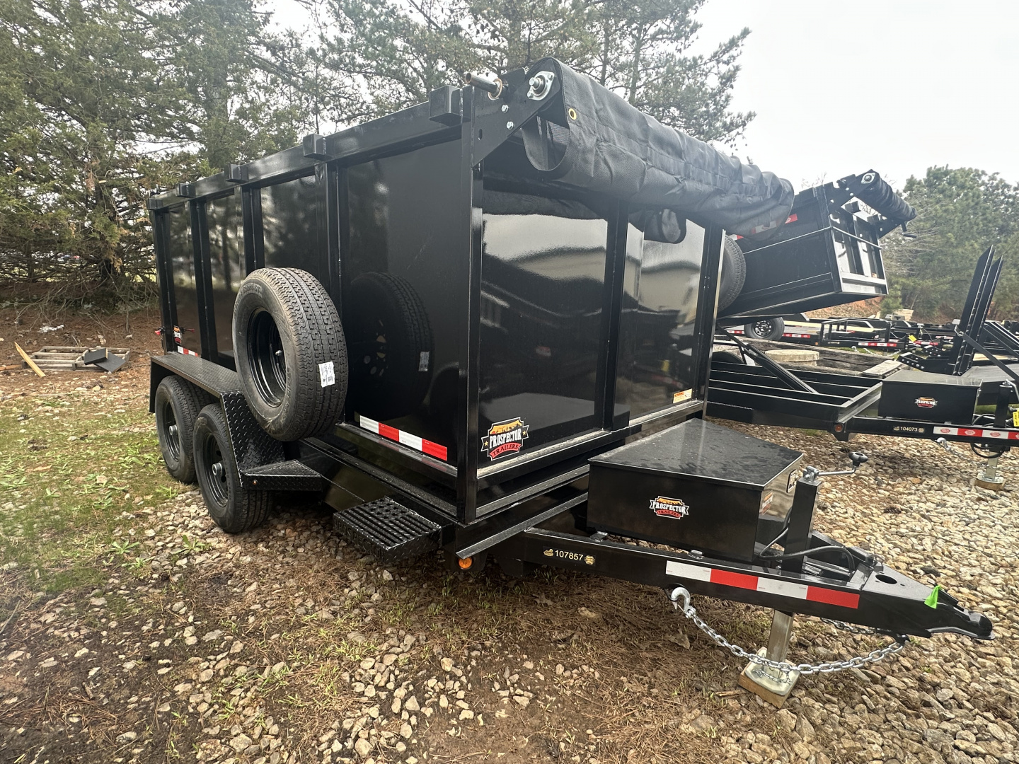 New 2026 Prospector D6x12x4 10T Dump Trailer