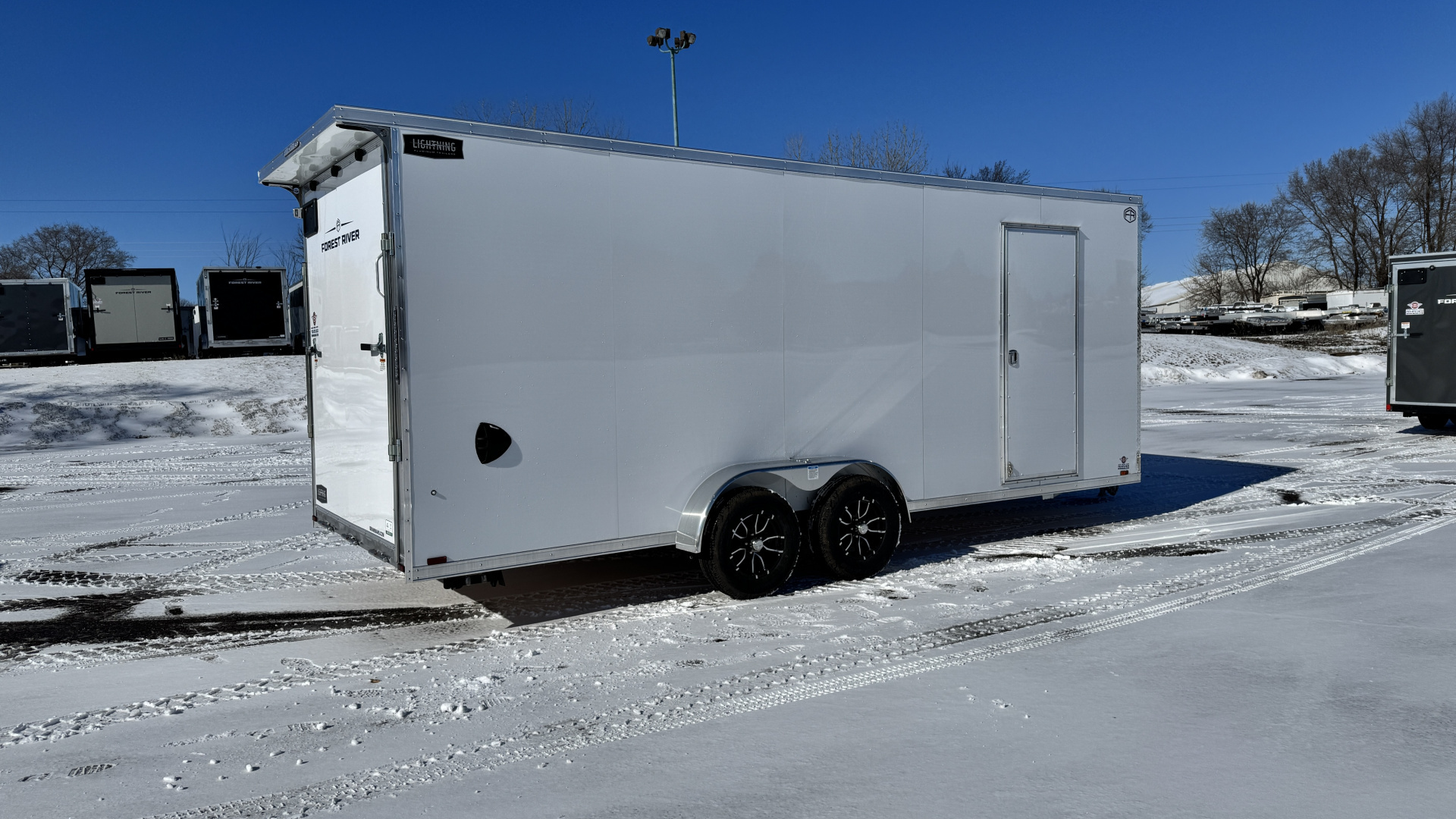7×20 Enclosed Cargo Trailer photo 3