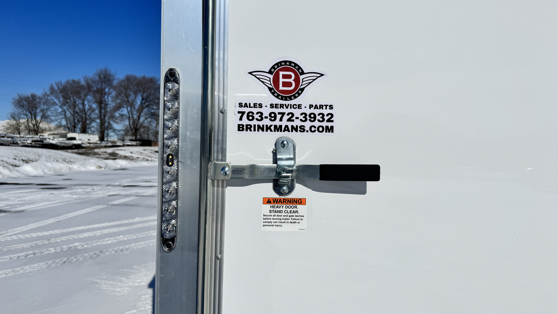 7×20 Enclosed Cargo Trailer photo 5