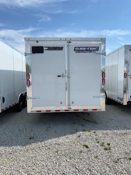 New 2026 Sure-Trac 8.5 x 22 14K Contractor Pro Double Rear Door Cargo / Enclosed Trailer