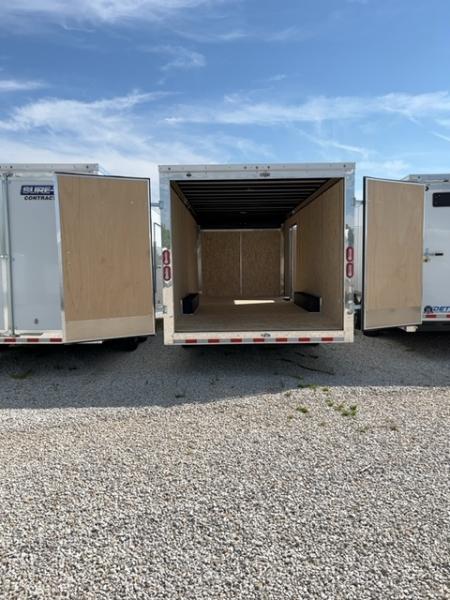 New 2026 Sure-Trac 8.5 x 22 14K Contractor Pro Double Rear Door Cargo / Enclosed Trailer