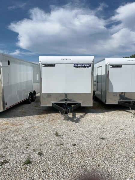 New 2026 Sure-Trac 8.5 x 22 14K Contractor Pro Double Rear Door Cargo / Enclosed Trailer