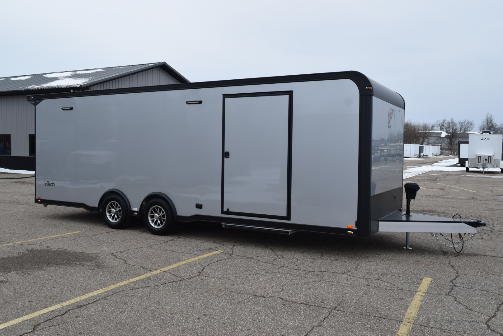 New INTECH 8.5x24 LITE SERIES ALL ALUMINUM RACE HAULER