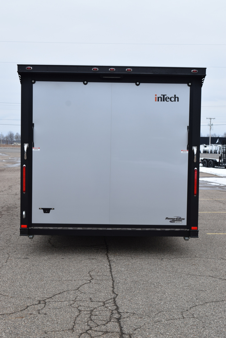 New INTECH 8.5x24 LITE SERIES ALL ALUMINUM RACE HAULER