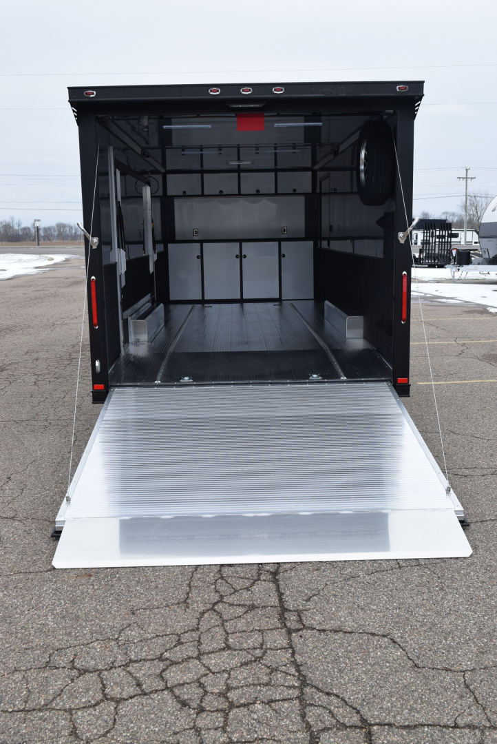 New INTECH 8.5x24 LITE SERIES ALL ALUMINUM RACE HAULER