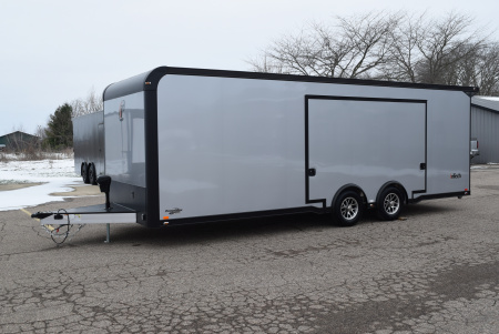 New INTECH 8.5x24 LITE SERIES ALL ALUMINUM RACE HAULER