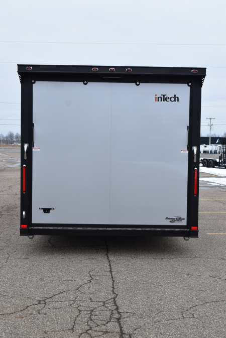 New INTECH 8.5x24 LITE SERIES ALL ALUMINUM RACE HAULER