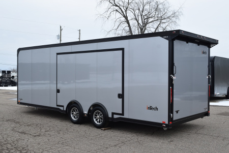 New INTECH 8.5x24 LITE SERIES ALL ALUMINUM RACE HAULER