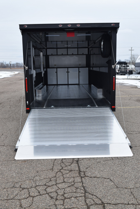 New INTECH 8.5x24 LITE SERIES ALL ALUMINUM RACE HAULER