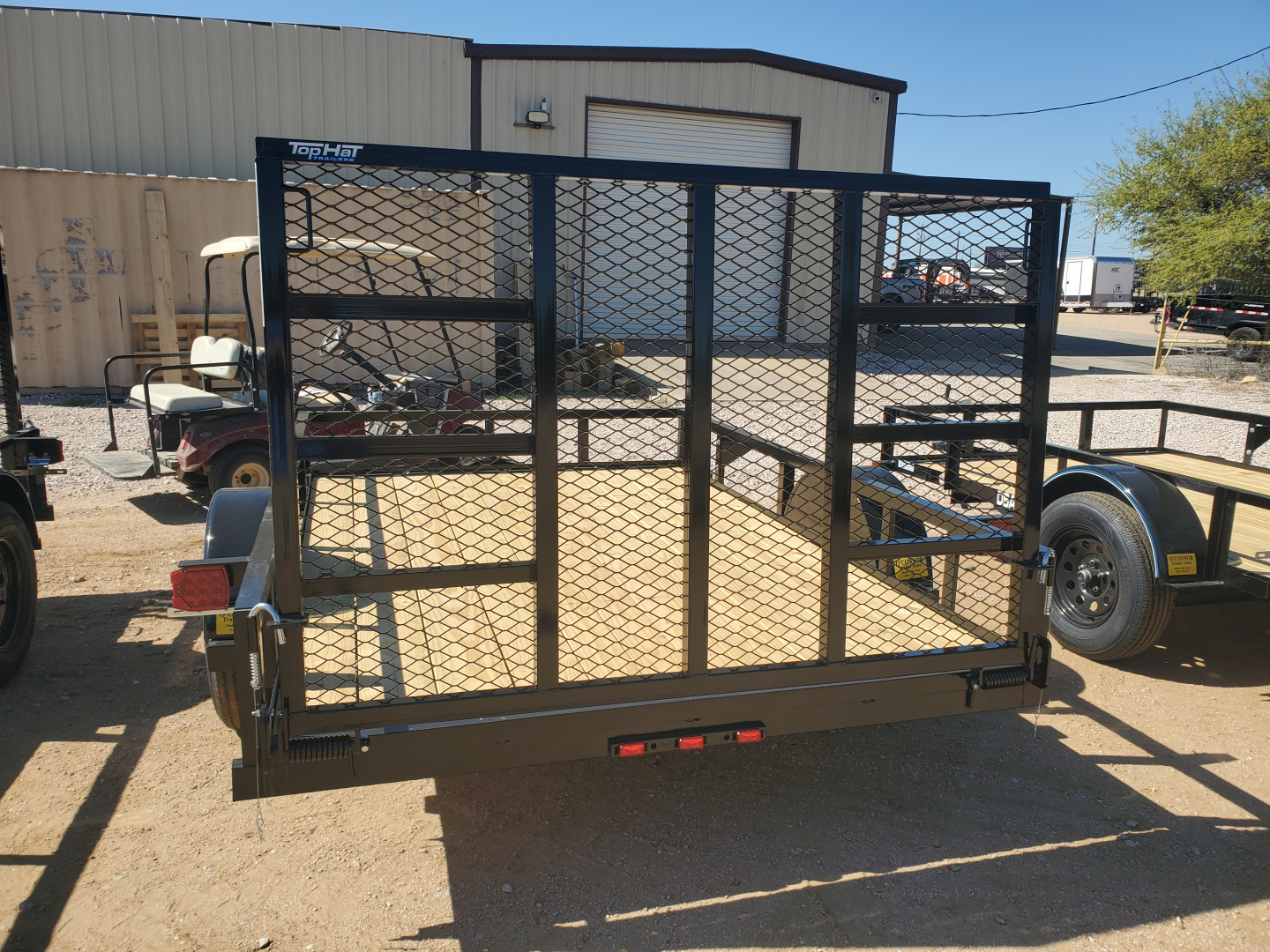 New 2026 Top Hat Trailers DSA Utility Trailer