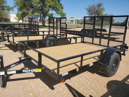 New 2026 Top Hat Trailers DSA Utility Trailer