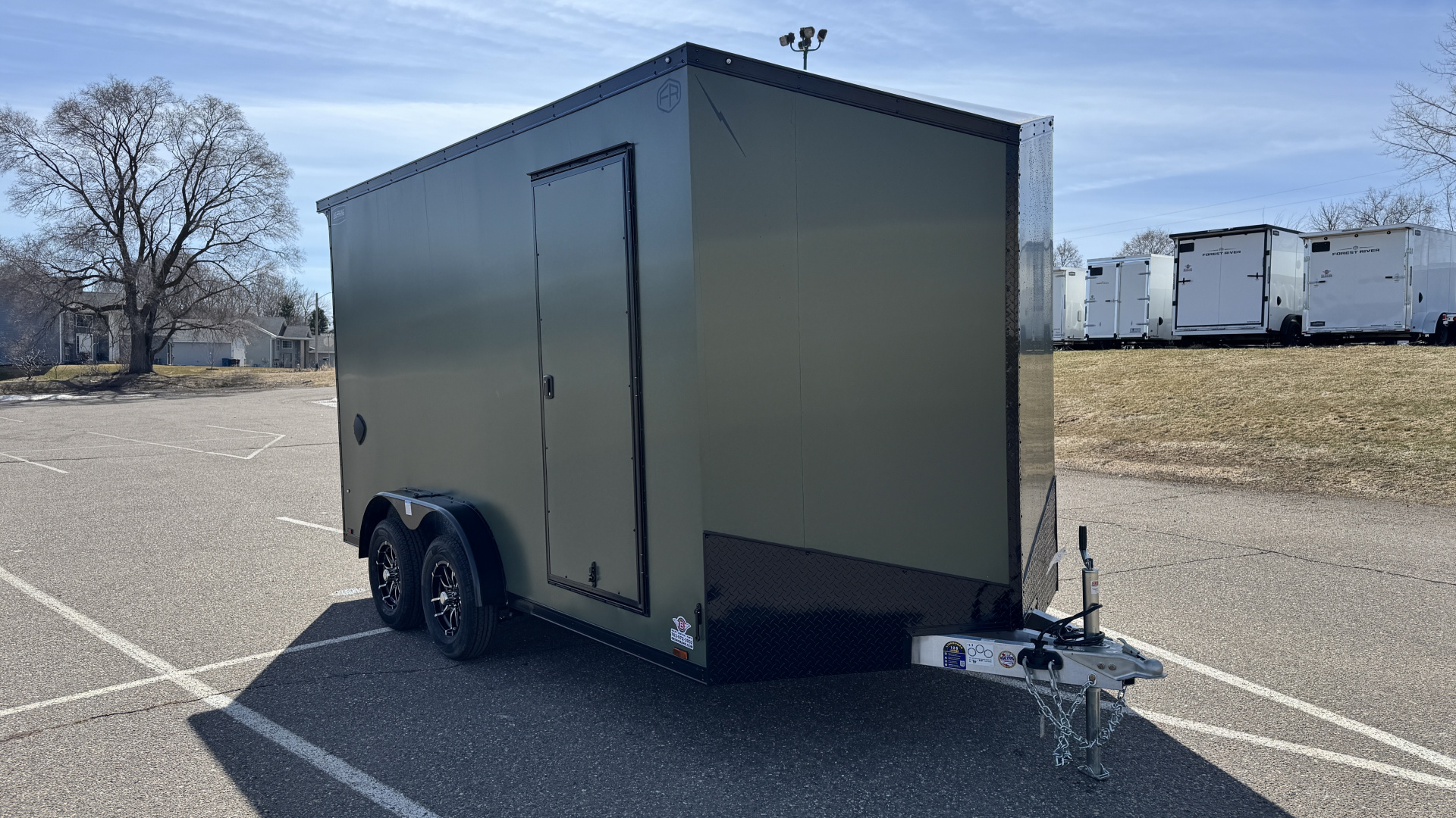 8×14 Enclosed Cargo Trailer photo 3