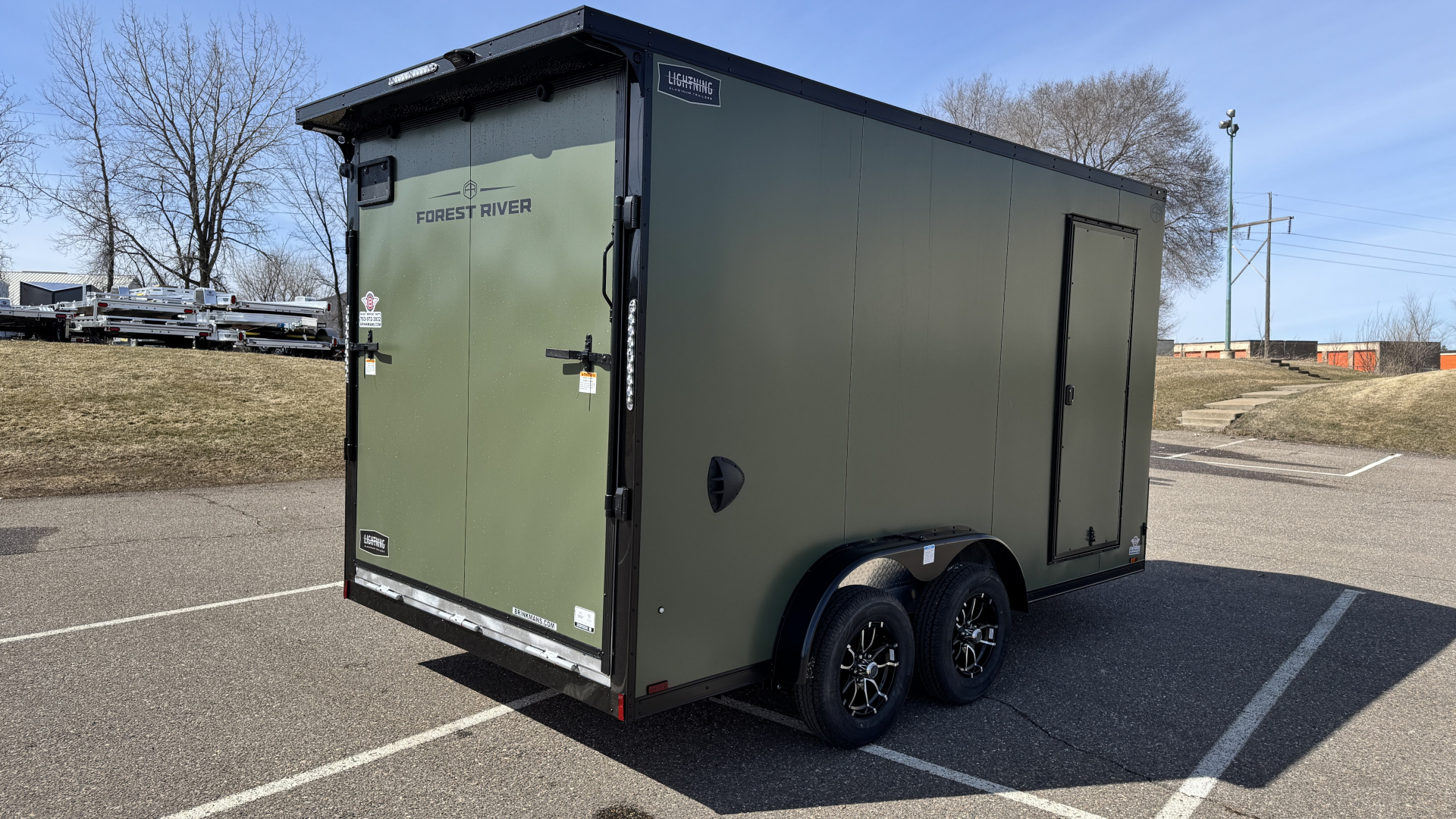 8×14 Enclosed Cargo Trailer photo 5