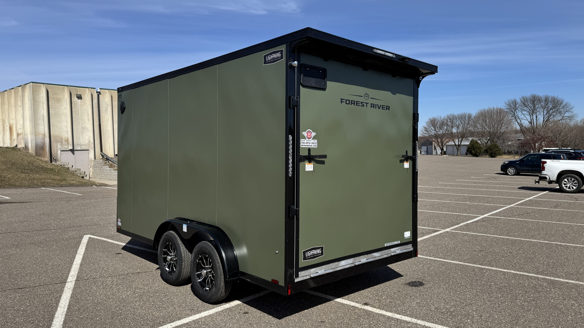 8×14 Enclosed Cargo Trailer photo 8