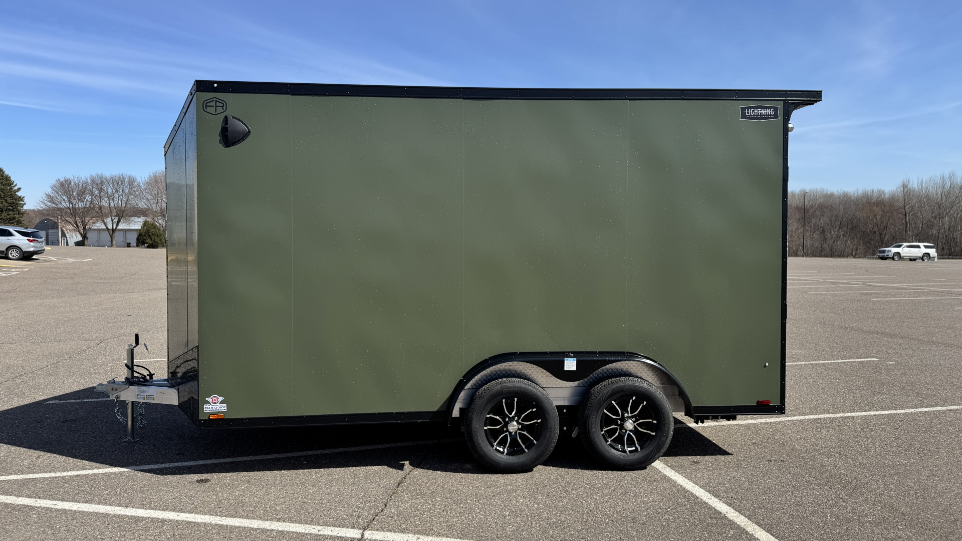 8×14 Enclosed Cargo Trailer photo 9