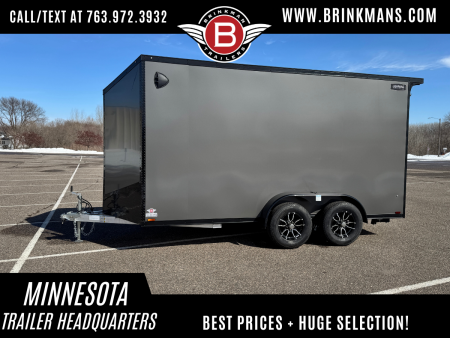 New Lightning 7x14 Aluminum Enclosed Trailer