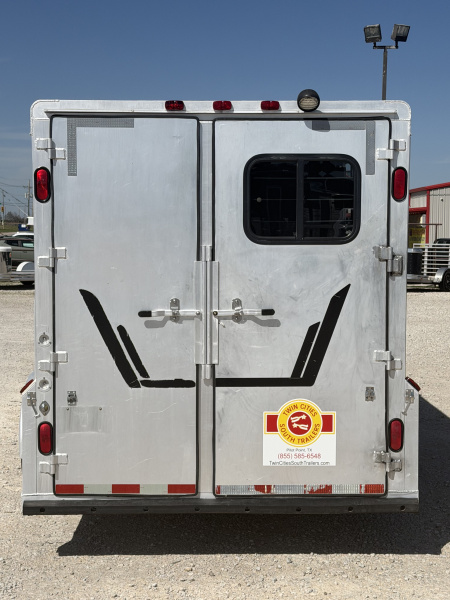Used 2000 Cherokee 3 Horse Gooseneck Horse Trailer