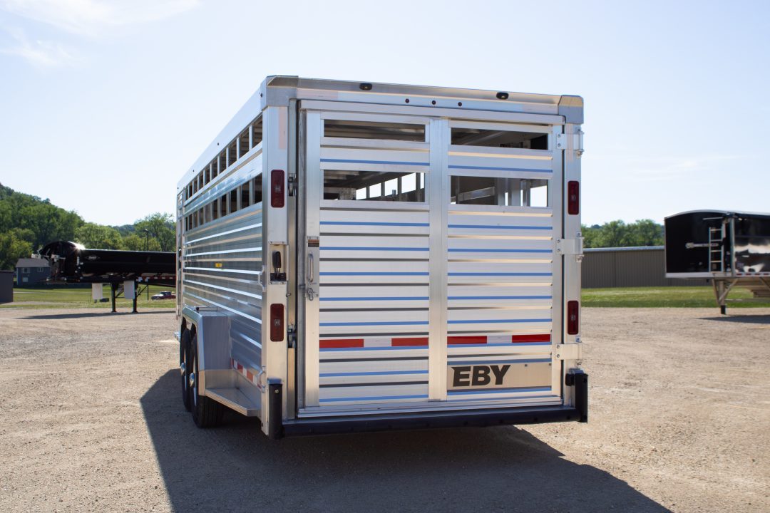 New 2027 EBY Maverick Stock Trailer